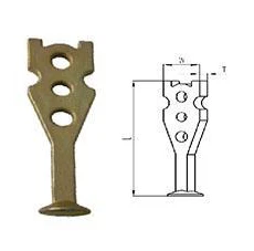 Drop Forged Erection Anchor Drop Forged Erection Anchor